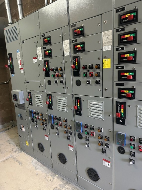 Motor Control Center installation