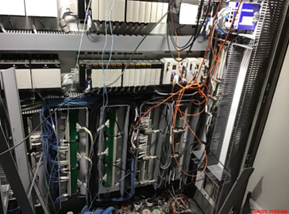 Cabinet Wiring during Commissioning