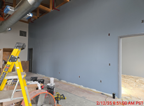 Interior Walls and Painted