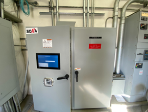 New Control Cabinet with Control Screen