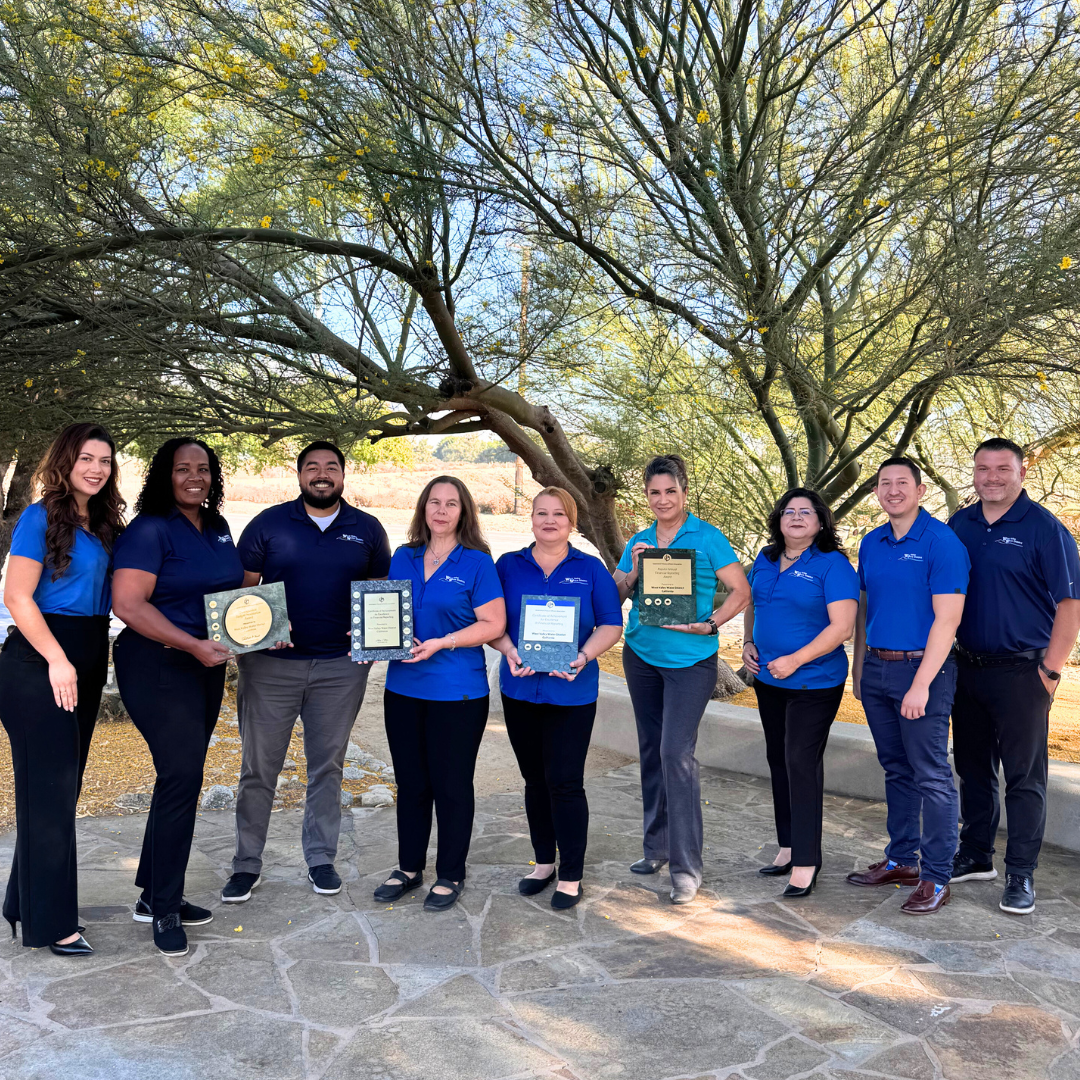 WVWD Finance Team Holding Awards