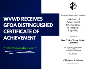 WVWD Earns 12th Consecutive Financial Reporting Award